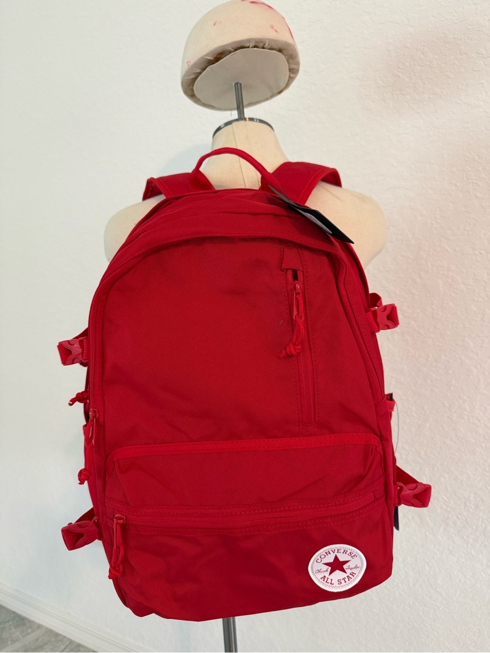 New mens womens Converse Red Classic All Star Backpack